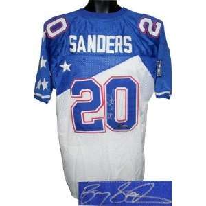 Barry Sanders Autographed Jersey   Authentic   Autographed NFL Jerseys 