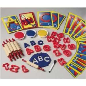  Alphabet Clay Play Kit: Toys & Games