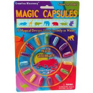  Wild Animals Magic Capsules Toys & Games