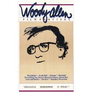  Woody Allen Film Festival   Movie Poster   11 x 17