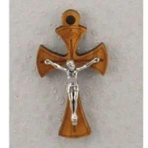  Olive Wood Crucifix Pendant (McVan 760 84)