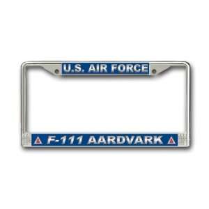  US Air Force F 111 Aardvark License Plate Frame 