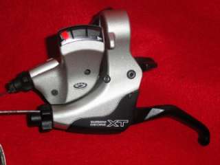   xt m750 v brakes mtb shifters levers combo 9 speed 9x3 mint fit xtr