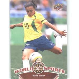  Upper Deck World of Sports Trading Card # 113 Marta / Womens Soccer 