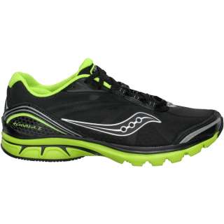 Mens Saucony ProGrid Kinvara 2 Athletic Shoes Black Citron *New In 