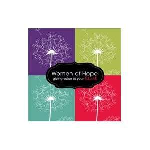 WOMEN OF Hope   Giving Voice to your Heart Various  Books