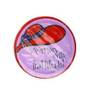   Pack Women with Attitude Party Plates   Pack of 12