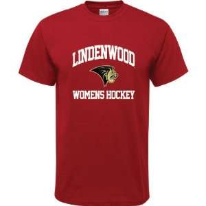   Cardinal Red Youth Womens Hockey Arch T Shirt: Sports & Outdoors