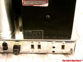 Vintage McIntosh Labs MC 2205 MC2205 Stereo Audiophile Amp Amplifier 