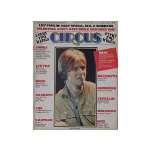    Circus Magazine #131 David Bowie Cover 4/27/76 