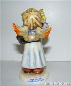   HEAVENLY HORN PLAYER Angel Goebel Figurine #2096 J Mint In Box  
