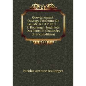   Et ChaussÃ©es (French Edition) Nicolas Antoine Boulanger Books