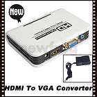   Analog VGA Audio Video Converter Adapter For PS3 XBOX 360 HD TV  
