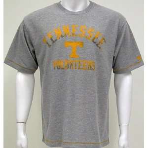  Tennessee Volunteers Thermal Distressed T Shirt: Sports 