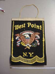 Vintage West Point N.Y. 8x11 Pennant  