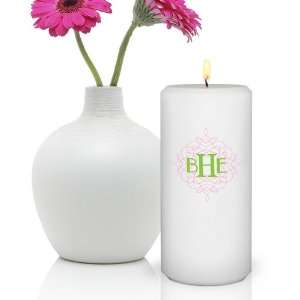  Personalized Wistful Monogram Friendship Candle