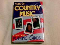   STARS OF COUNTRY MUSIC COLLECTABLE PLAYING CARDS   CARD DECK  