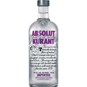  Absolut Kurant Vodka 750ml Grocery & Gourmet Food