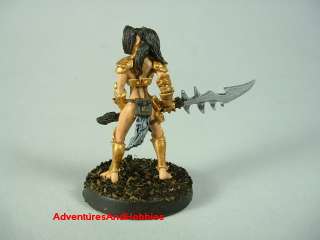   Warrior Pole Arm Painted Reaper Fantasy 25mm Miniature D&D 320  