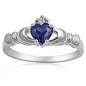   Irish Friendship and Love Band Claddagh Ring (Available in size 6, 7