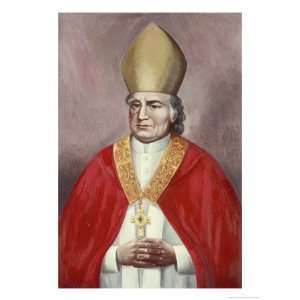  Archbishop John Carrol Giclee Poster Print by Vittorio 