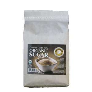 Golden Cane Raw ORGANIC Sugar (5 Lb.)  Grocery & Gourmet 