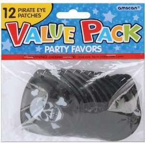 Party Favors 12/Pkg Pirate Eye Patch:  Home & Kitchen