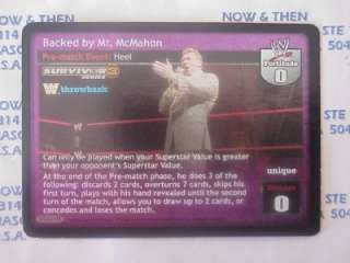 Raw Deal WWE V16.0 Backed by Mr. McMahon  