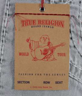 True Religion Jeans Mens RICKY Super T SEAL grey tonal M58859M19 