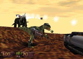 Turok Dinosaur Hunter PC CD classic 3D shooter game  