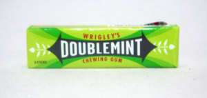 24 Packs of Wrigleys Stick Chewing Gum  Double mint  