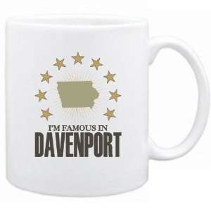  New  I Am Famous In Davenport  Iowa Mug Usa City: Home 