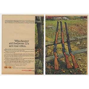  1963 Winchester 22 Lever Automatic Pump Rifles 2 Page 