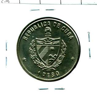 1989 Cuba 1 Peso ~~~~~ UNC 31011  