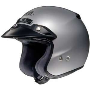   Shoei RJ Platinum R Motorcycle Helmet Light Silver X Small: Automotive