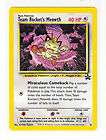 Pokemon WOTC Promo Team Rockets Meowth Rare Cards 18  