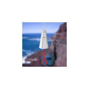   Lighthouse Bell W/ Red Lobster Windcatcher Patio, Lawn & Garden