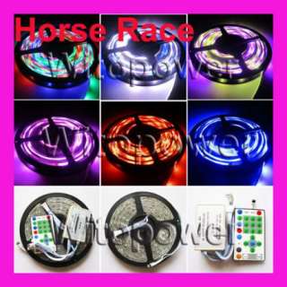 10M 2x5 5050 RGB LED Strip Dream Color Horse Race with Remote 