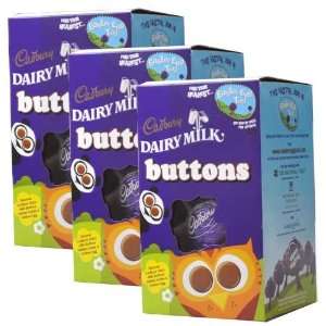  Cadbury Egg Dairy Milk Buttons   3 Pack: Everything Else