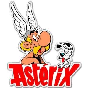  Asterix and Dogmatix car bumper sticker decal 4 x 5 
