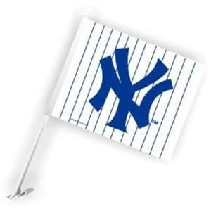  New York Yankees Car Flags   1 Pair
