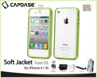 Capdase Soft Jacket Fuze DS Hard Case for iPhone 4S & iPhone 4 Tinted 