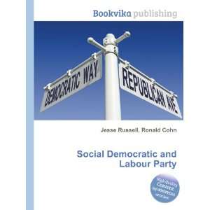  Social Democratic and Labour Party Ronald Cohn Jesse 