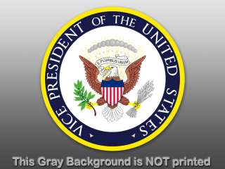 US Vice President Seal Sticker decal white house office  
