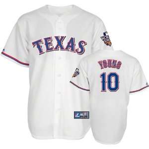  Michael Young Jersey: Texas Rangers #10 Home Replica Jersey 