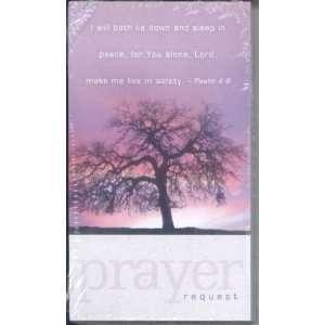  Prayer Request Pew Cards with Scripture, Jewel Toned Sky 
