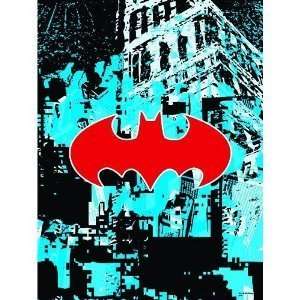  DC Comics Batman City Scape Fabric Poster