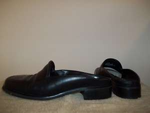 Rockport Womens Slip On Loafer Style Shoes Black Leather Upper Size 