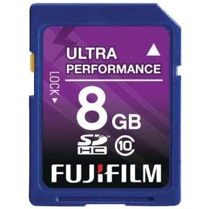  Fujifilm 8 GB SDHC Class 10 Flash Memory Card: Electronics