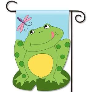  Frog Garden Flag: Patio, Lawn & Garden